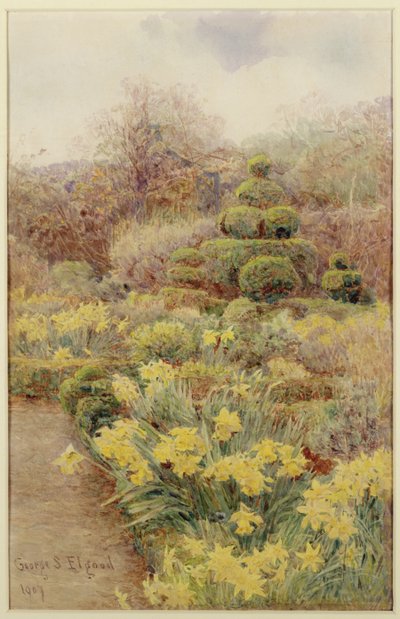 Primavera, Raunds Cliffe, 1907 da George Samuel Elgood